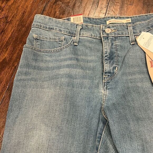 315 SHAPING BOOTCUT mid rise JEANS (PLUS SIZE)  size 18 W misses from 2015 NWT - Picture 4 of 13